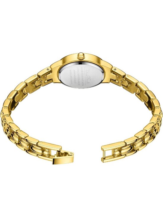 Elegant Gold Quartz Wrist Watch for Women | Easy Read Vintage Bracelet Style main image 7